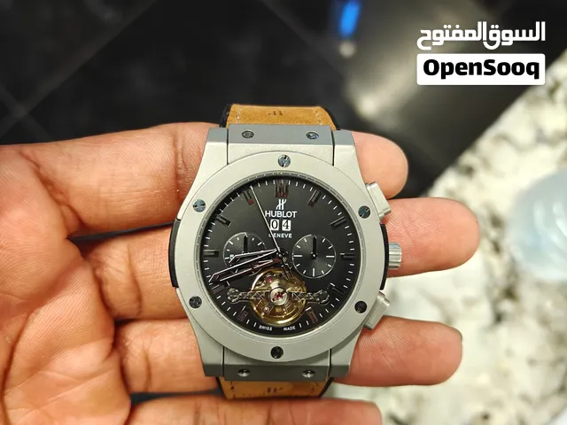Hublot Classic Fusion Watch Grande 32255 model with a skeleton dial and tourbillon feature