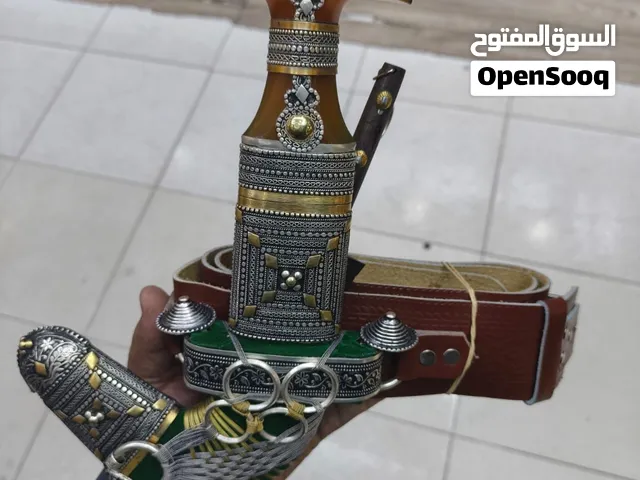 خنجر ركازي كفو حك زراف مطلي بفضه