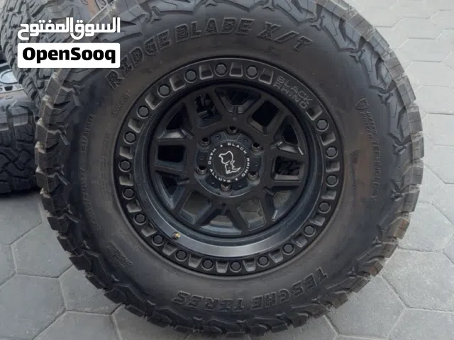 للبيع رنقات بلاك راينو مع توايرهم