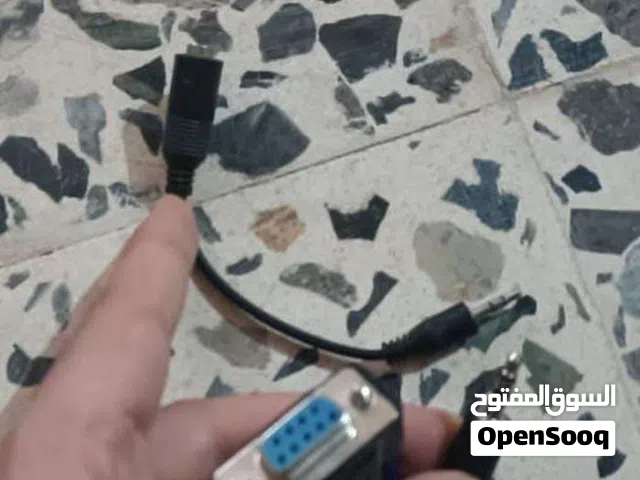 كوابل و خيوط وصلات فيديو راديو كمبيوتر تلفزيون تيونر