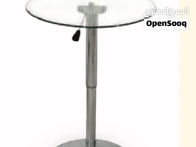 Glass table round