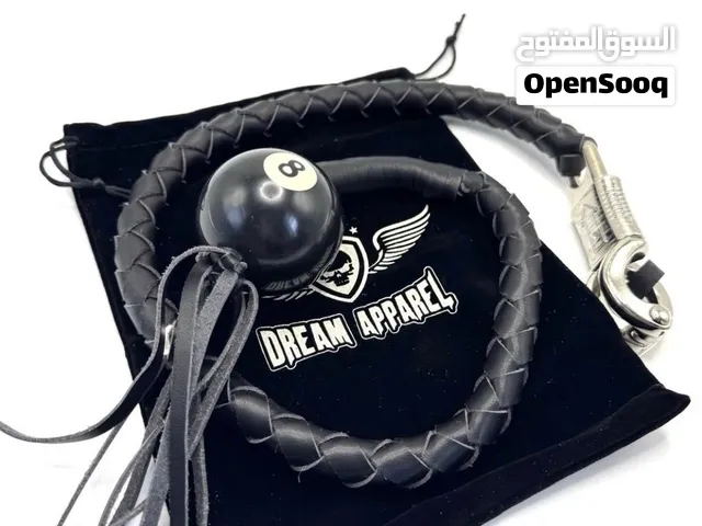 Motorcycle whip/ handlebar , throttle cover/ genuine leather , USA