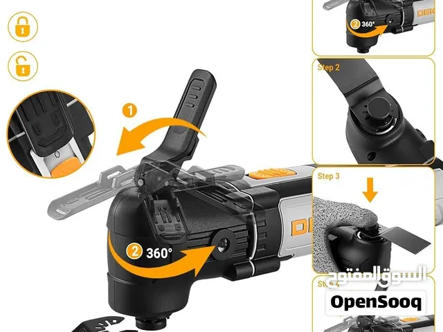 أداة قطع وتفريغ متعددة الاستخدامات (Multi Cutter / Spiral Saw)  من العلامة التجارية RODEO