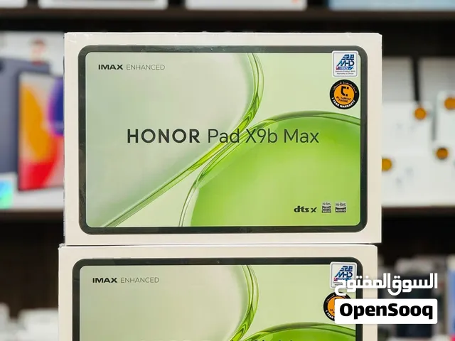 HONOR PAD X9B MAX 13 INCH 4/128GB هونور باد اكس 9 بي ماكس 13 انش ذاكرة 128 رام 4 .