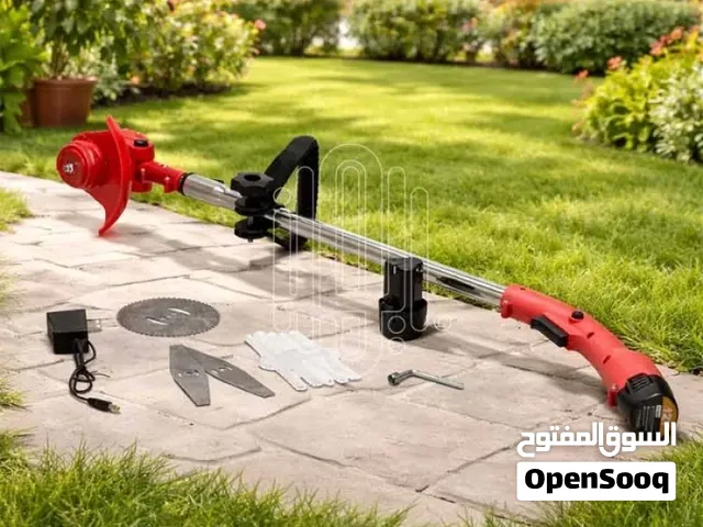 مكينة قص العشب والثيل الشحن