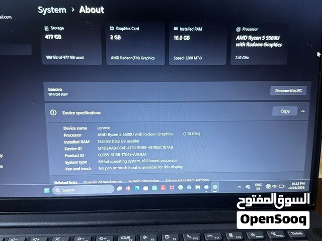 Windows Lenovo for sale  in Irbid