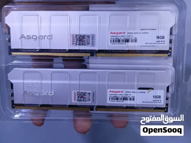 رامات 16x2 32gb فقط فاحصنه غير مستخدمات