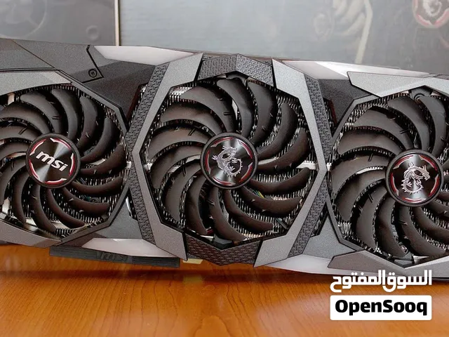 كرت msi 2070 super gaming x trio الكرت بحالة ممتازة جدا