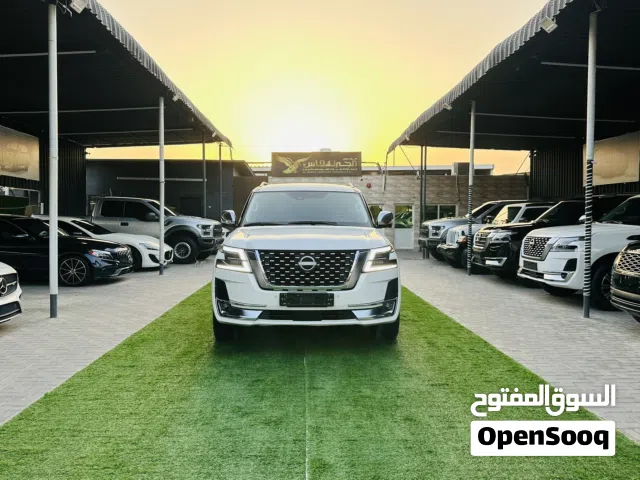 نيسان باترول بلاتينيوم موديل 2022 خليجي  محرك 5.6 لتر V8  فل أوبشن