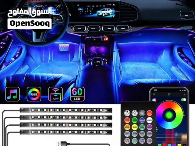 اضواء LED داخليه للسياره