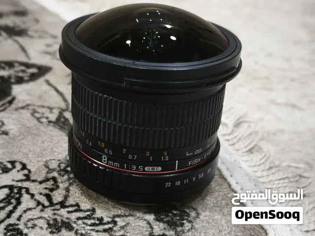عدسة كانون عين السمكة اقرو التفاصيل تحت