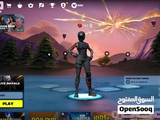 حساب فورت نايت للبيع