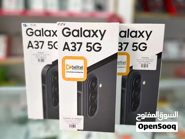Samsung Galaxy A37 Smartphone with 8+256GB Storage in Black