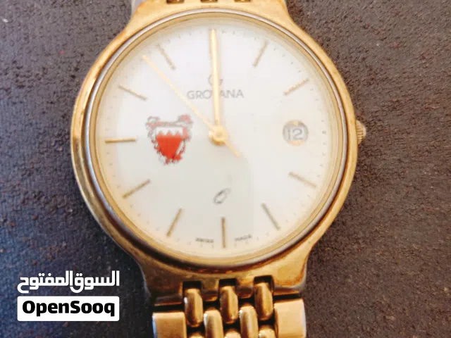 ساعه اصليه Crovana SWISS MADE مذهب