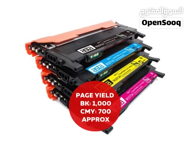 طقم حبر كامل استا 117A: W2070A, W2071A, W2072A, W2073A