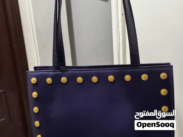 Versace Bag dark purple 500 SAR 100%authentic