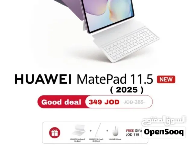 < HUAWEI MatePad 11.5 تابلت هواوي ميت باد 11.5 اسعمال خفيف بسعر مغري