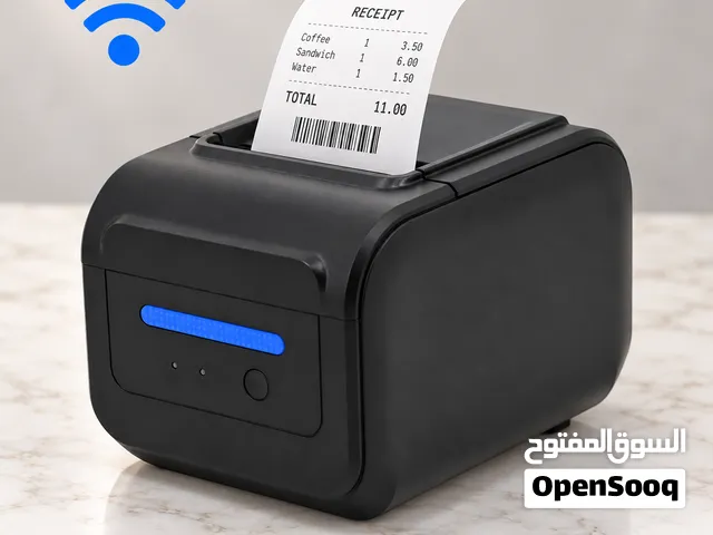 طابعة فواتير وإيصالات حرارية CL‐R80F مقاس 80 مم – Receipt thermal printer Wi‐Fi + USB