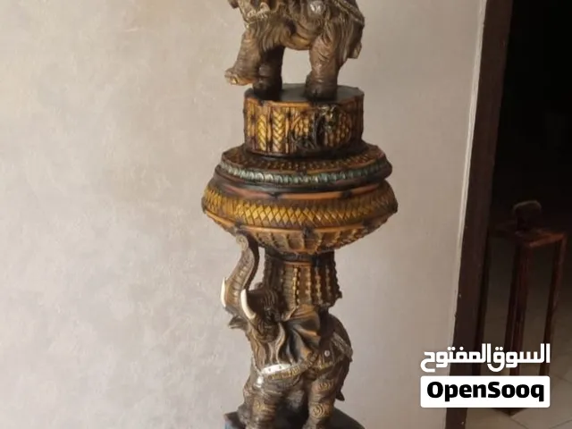 ساعة أرضية ملكية فاخرة بتصميم الفيل طول 1.50م