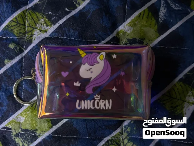 Unicorn pouch in color purple