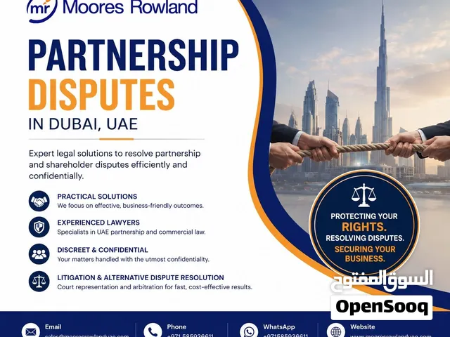Partnership Disputes in Dubai, UAE