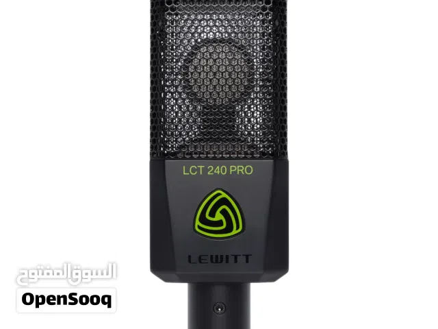 Lewitt LCT 240 PRO  Large-diaphragm Condenser Microphone (Black) - Excellent for Vocals & Instrument