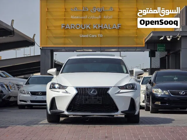 لكزس اي إس 2019لون ابيض أمريكي 4سلندر سعة 2.0لتر ماشية134887السعر45000