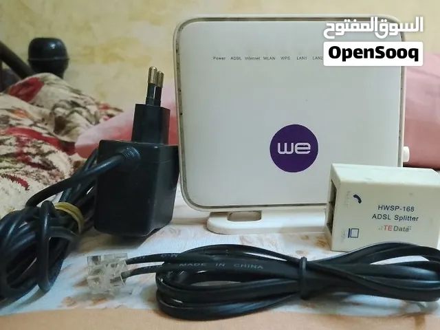 راوتر وي ارضي Router WE ADSL