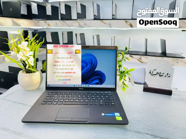 لاب توب. dell cor i5 H VGA 2 GB NVIDIA 256 SSD. ممتاز
