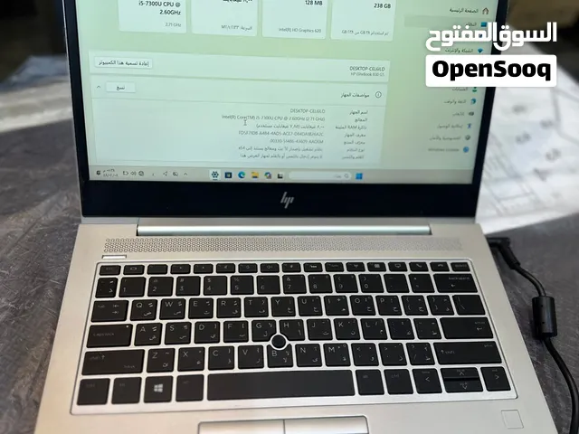 HP EliteBook 830 G5. Intel Core i5-7300U (7th Gen) @ 2.60 GHz