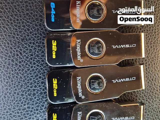 فلاشات SanDisk Kingston USB سعة 64G و 32G و 16G