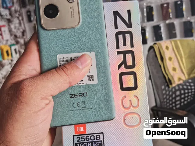 إنفينيكس Zero 30 مستعمل بحالة ممتازة مع الكرتونة 256 جيجا 16 رام