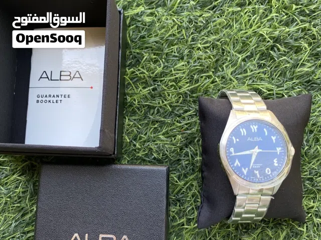 ساعة ALBA أصلية اللون الازرق