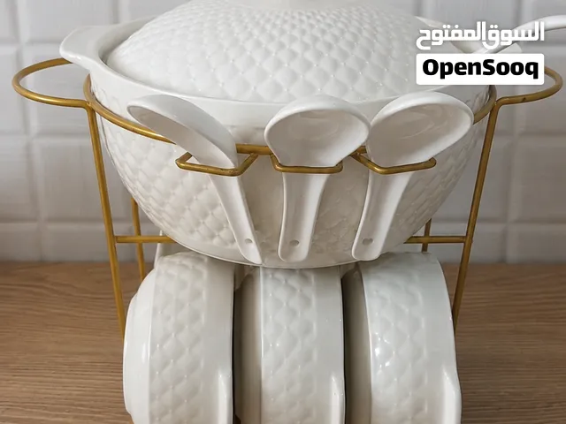 اطقم اواني ضيافة جودة ممتازة! ~ High-quality serving tableware sets!