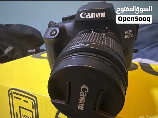 للبيع كاميرا Canon EOS 4000D بحالة ممتازة