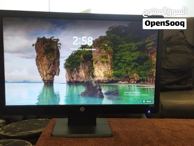 HP MONITOR  20 INCH   HD 1280 720  VGA  CONNECTION