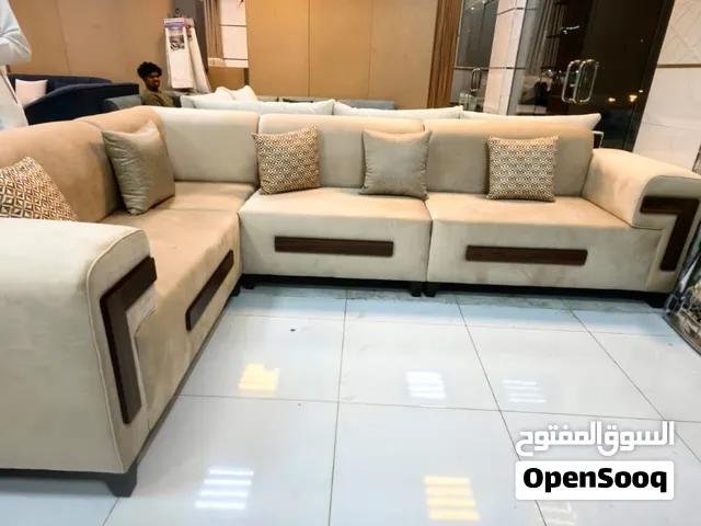 عروض من المصنع كنب حرف إل خمسه متر 3+2 شامل التوصيل والدفع عند الإستلام ضمان الجوده 5سنوات للطلب او