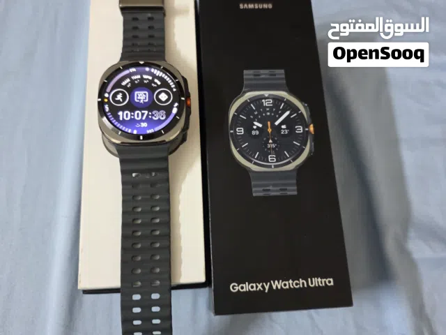 Samsung Galaxy Watch Ultra  ساعه سامسون مع شاحن ويرليس