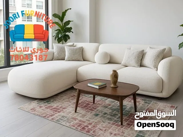 SOFA EUROPEAN STYLE L SHAPE 3 YEAR WARRANTY ORIGINAL WOOD SOFT FOAM WATER PROOF FABRIC GOOD QUALITY