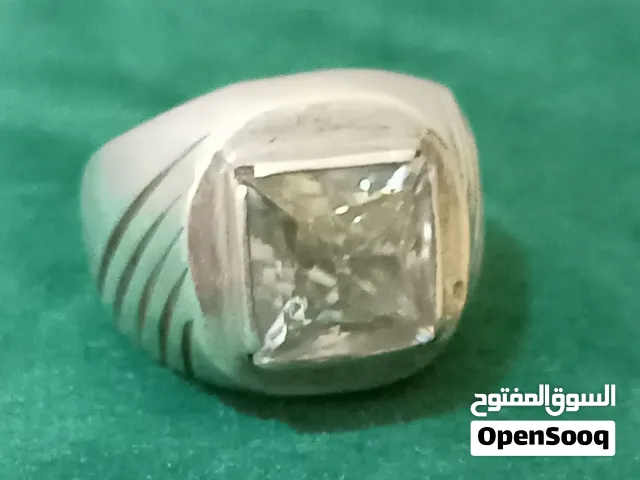 موزنايت فاخر شبيه الألماس حجر صافي حر قصه مميزه مربع فضه متينه