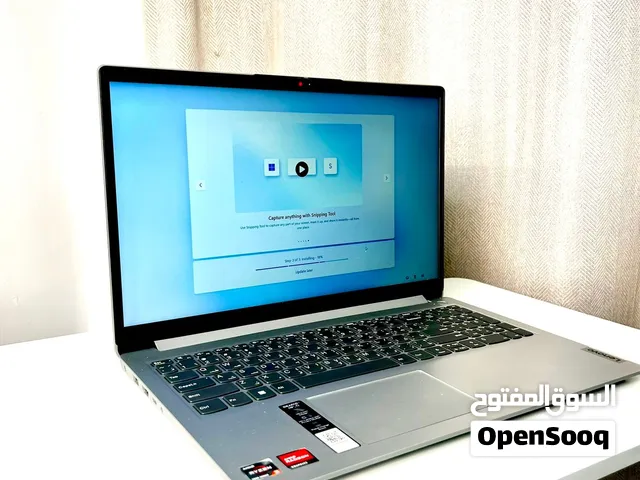 Clean slim Lenovo IdeaPad 1 15AMN7 (Cloud Grey) –  Productivity & Performance Laptop
