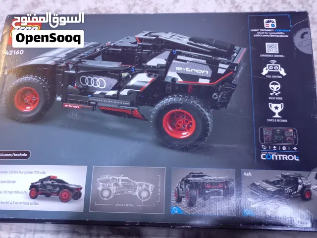 اسم المنتج: مجموعة بناء ليغو تكنيك أودي آر إس كيو إي ترون (LEGO Technic Audi RS Q e-tron 42160).