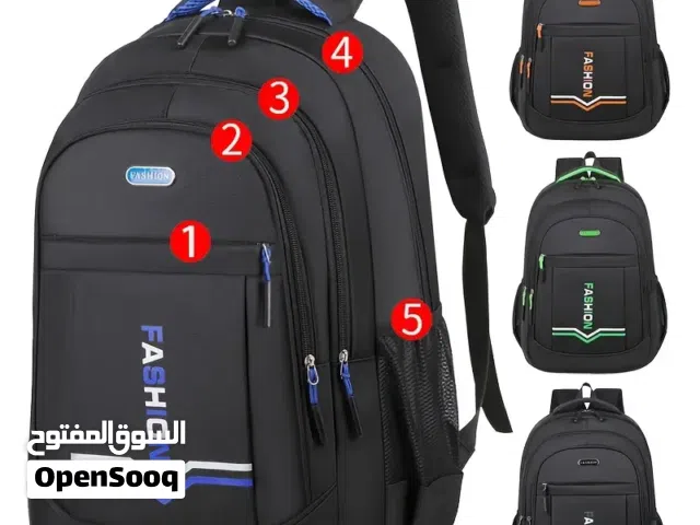 حقيبةكبيرة ممتازة ، للدراسة والسفر ، وبحجم اللابتوب ، فقط 35 درهما  Excellent large bag, suitable fo