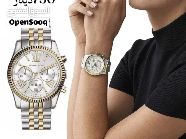 ساعة يد نسائية من طراز مايكل كورس ليكسينغتون MK5955.  العلامة التجارية: مايكل كورس. الموديل: MK5955.