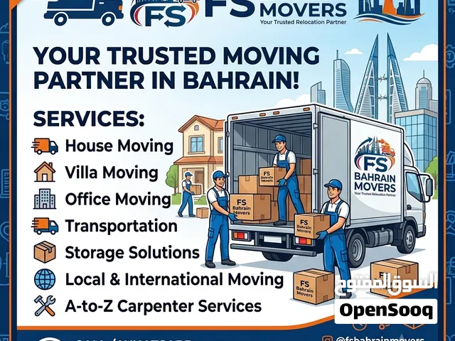 FS BAHRAIN MOVERS - Reliable Moving Services in Bahrain