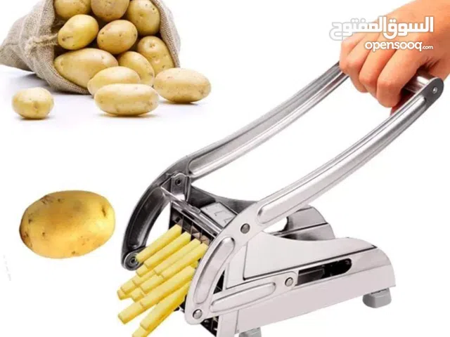 ماكينة تقطيع البطاطا اصابع ستيل معدن ماكنه تقطيع بطاطا اليدويه بطاطه فرامه قطاعه