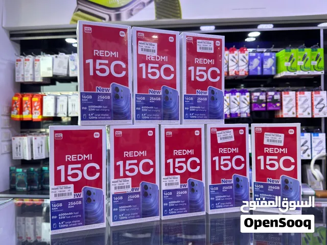 Redmi 15c (256 GB / 8 RAM) جهاز شاومي ريدمي 15 سي الجديد كليا متوفر بافضل سعر بالمملكة بليما موبايل