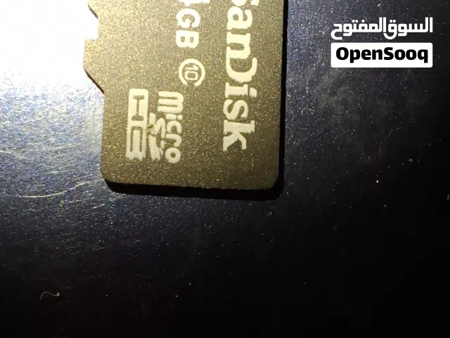 كارت ذاكرة SanDisk 64GB Class 10 أصلي (يوجد توضيح للحالة بالداخل بسعر رمزي)
