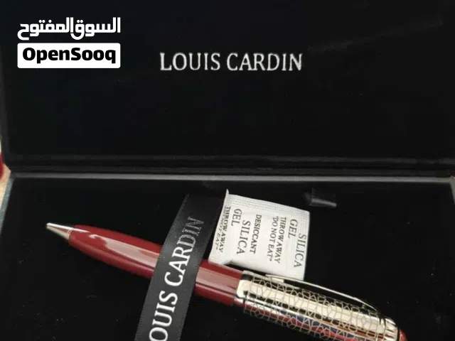 قلم جاف برغندي اللون ماركة louis cardin