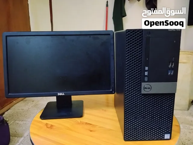 Dell optiplex 7040 cor i5 6th generation with Lcd